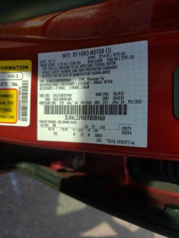 Photo 10 from auction – 2014 LINCOLN MKZ with VIN 3LN6L2J90ER808460