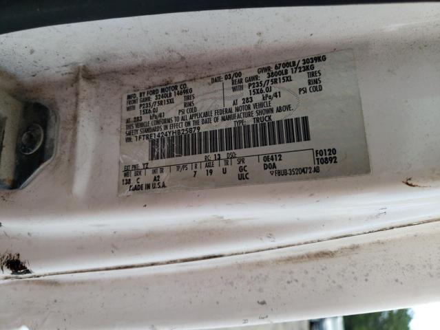 Photo 10 from auction – 2000 FORD ECONOLINE with VIN 1FTRE1424YHB25879