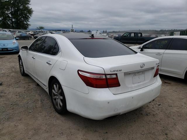 Photo 3 from auction – 2008 LEXUS LS 460 with VIN JTHBL46F285064640