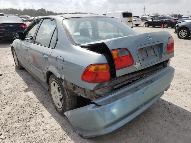 Photo 3 from auction – 2000 HONDA CIVIC BASE with VIN 2HGEJ6619YH542695