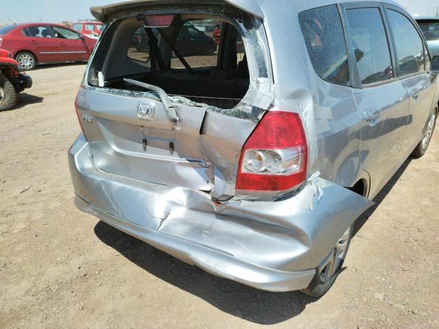 Photo 9 from auction – 2007 HONDA FIT S with VIN JHMGD38667S035815