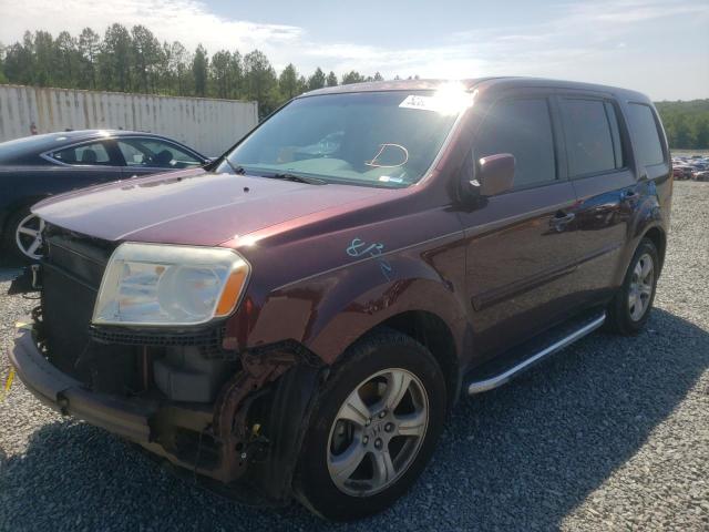 Photo 2 from auction – 2013 HONDA PILOT EXLN with VIN 5FNYF3H7XDB032014