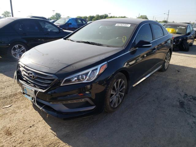 Photo 2 from auction – 2015 HYUNDAI SONATA SPO with VIN 5NPE34AF6FH155686