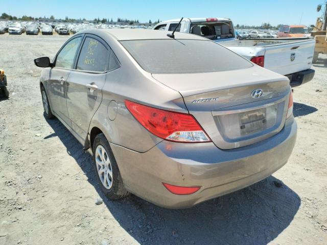 Photo 3 from auction – 2014 HYUNDAI ACCENT GLS with VIN KMHCT4AE5EU623700