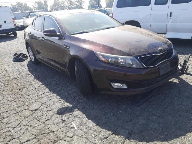 KIA OPTIMA LX 2014 with VIN 5XXGM4A7XEG261518 - Photo from auction