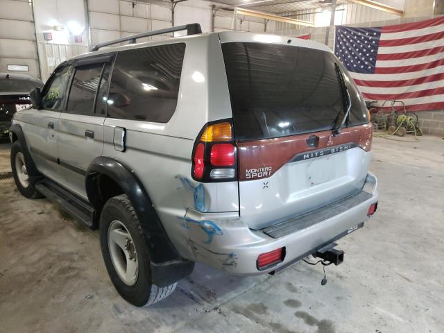 Photo 3 from auction – 2001 MITSUBISHI MONTERO SP with VIN JA4MT21H71P035243