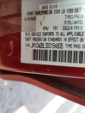 Photo 10 from auction – 2013 MAZDA 5 with VIN JM1CW2BL3D0154805