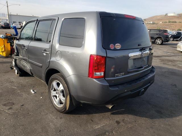 Photo 3 from auction – 2012 HONDA PILOT EX with VIN 5FNYF3H40CB009538