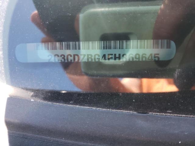 Photo 10 from auction – 2015 DODGE CHALLENGER with VIN 2C3CDZBG4FH869645