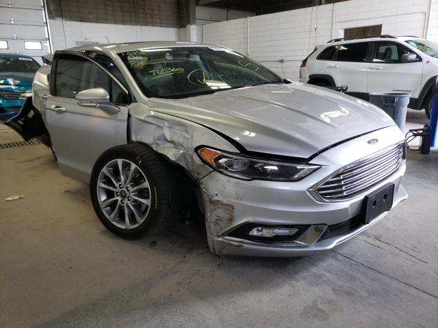 FORD FUSION SE 2017 with VIN 3FA6P0LU9HR322884 - Photo from auction