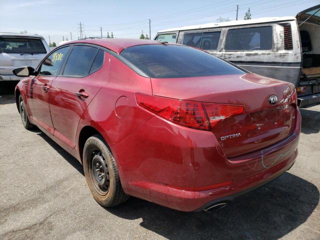 Photo 3 from auction – 2013 KIA OPTIMA LX with VIN 5XXGM4A72DG166319