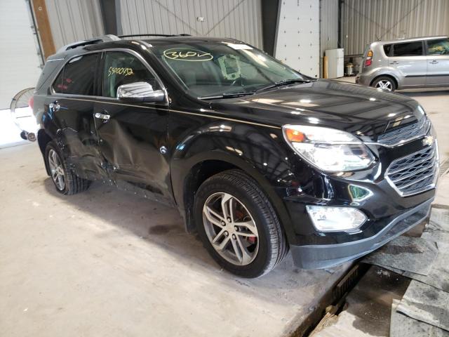 CHEVROLET EQUINOX PR 2017 with VIN 2GNFLGE39H6216596 - Photo from auction