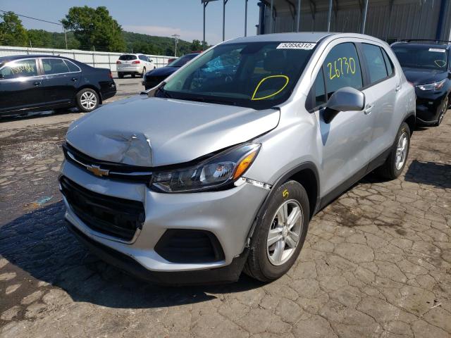 Photo 2 from auction – 2020 CHEVROLET TRAX LS with VIN KL7CJKSB5LB038432