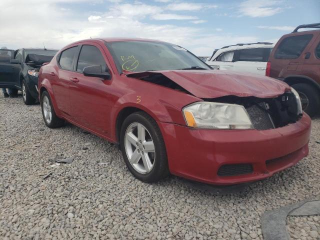 DODGE AVENGER SE 2013 with VIN 1C3CDZAB0DN535266 - Photo from auction