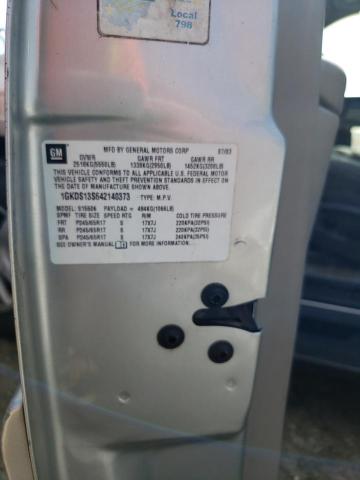 Photo 10 from auction – 2004 GMC ENVOY with VIN 1GKDS13S642140373