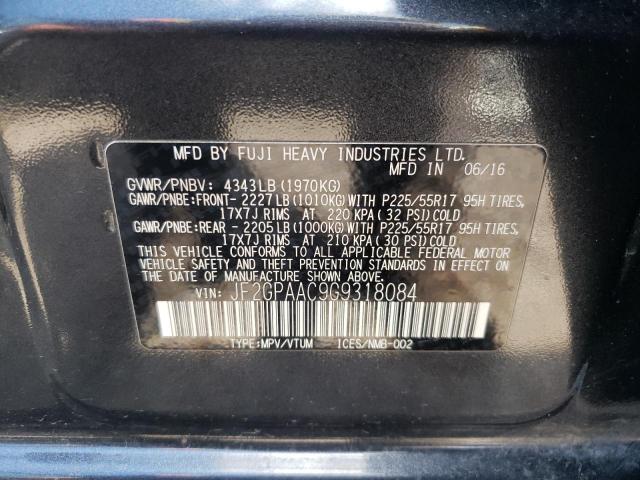 Photo 10 from auction – 2016 SUBARU CROSSTREK with VIN JF2GPAAC9G9318084