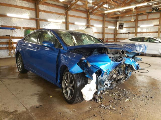 Photo 1 from auction – 2019 FORD FUSION SEL with VIN 3FA6P0CD7KR133741