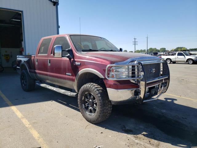 FORD F250 SUPER 2006 with VIN 1FTSW21P96EA62409 - Photo from auction
