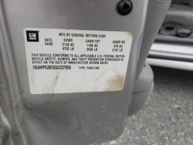 Photo 10 from auction – 2005 BUICK LESABRE CU with VIN 1G4HP52K55U237850