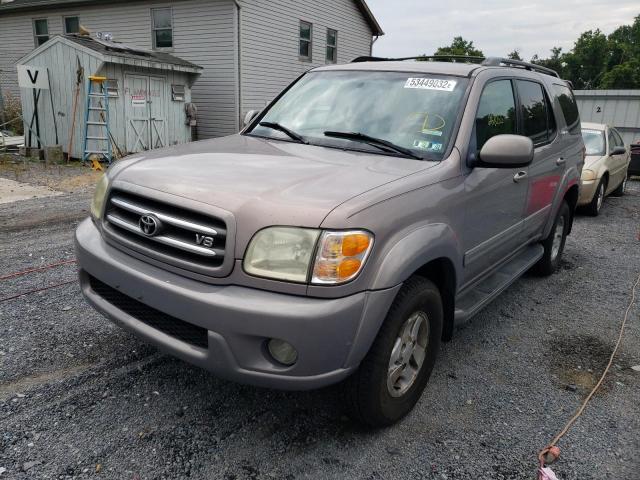 Photo 2 from auction – 2002 TOYOTA SEQUOIA LI with VIN 5TDBT48A52S122941