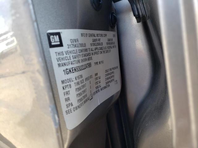 Photo 10 from auction – 2002 GMC DENALI with VIN 1GKEK63U22J247989