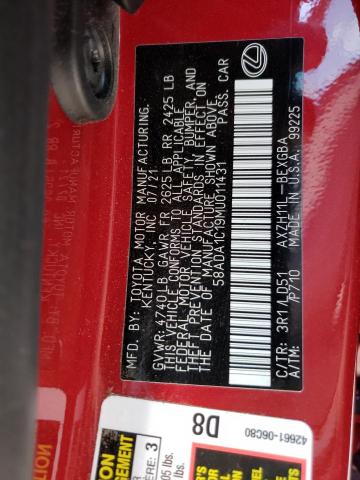 Photo 10 from auction – 2021 LEXUS ES 300H with VIN 58ADA1C19MU011431