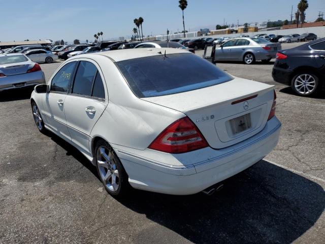 Photo 3 from auction – 2007 MERCEDES-BENZ C-CLASS C2 with VIN WDBRF52H37F901956