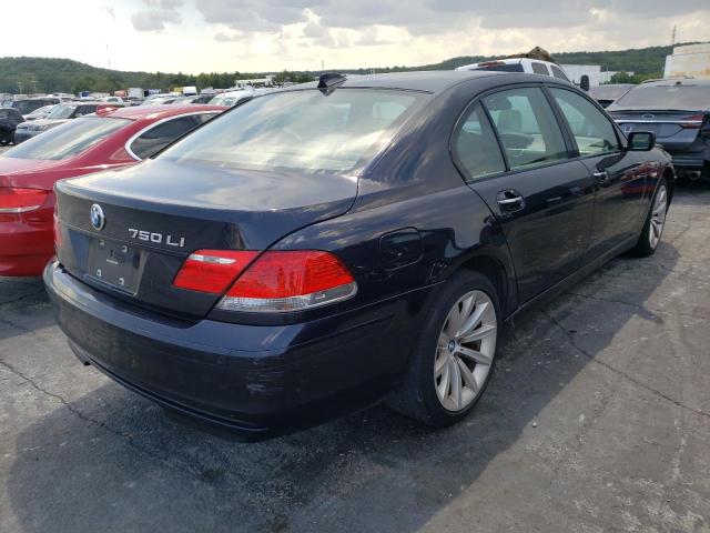 Photo 4 from auction – 2007 BMW 750 with VIN WBAHN83517DT73669