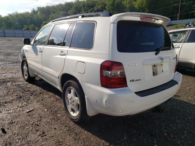 Photo 3 from auction – 2005 TOYOTA HIGHLANDER with VIN JTEEP21AX50110612