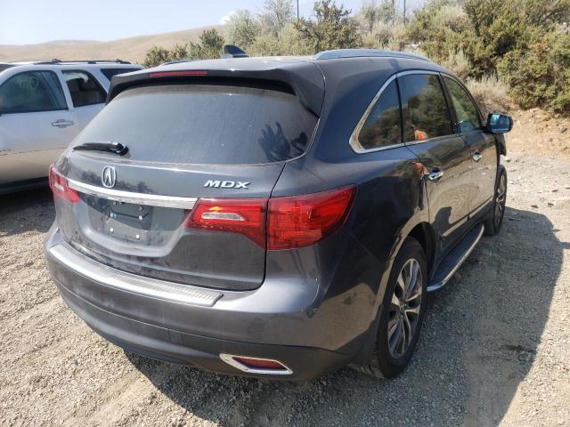Photo 4 from auction – 2015 ACURA MDX TECHNO with VIN 5FRYD3H45FB012055