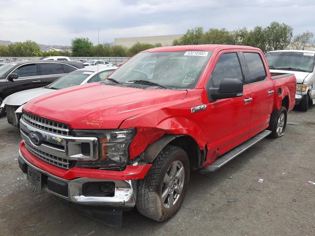 Photo 2 from auction – 2018 FORD F150 SUPER with VIN 1FTEW1CP7JKD08825
