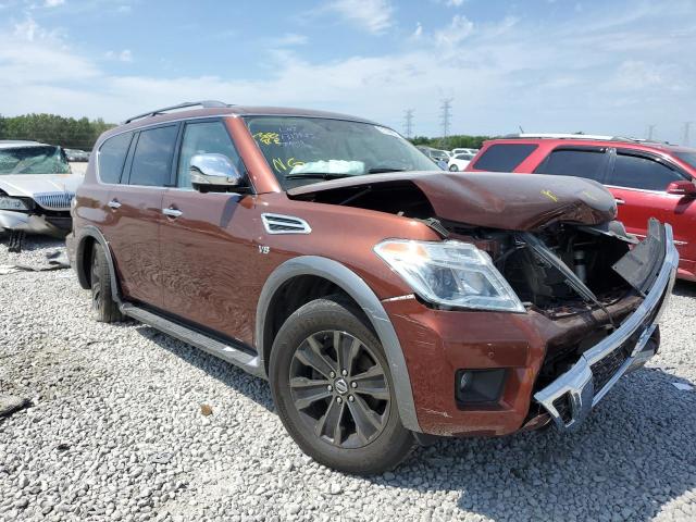 NISSAN ARMADA SV 2018 with VIN JN8AY2NC0J9550778 - Photo from auction