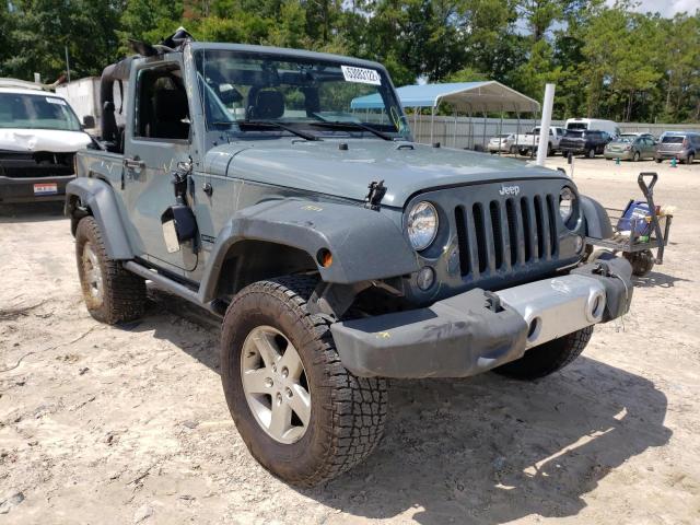 Photo 1 from auction – 2015 JEEP WRANGLER S with VIN 1C4AJWAG0FL674530