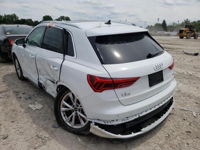 Photo 3 from auction – 2021 AUDI Q3 PREMIUM with VIN WA1DECF3XM1025133