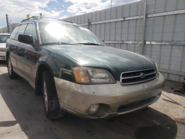 SUBARU OUTBACK 2002 with VIN 4S3BH665827613579 - Photo from auction