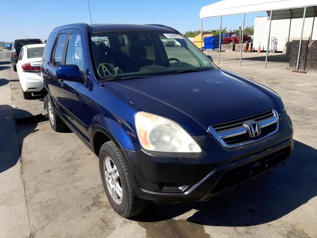 Photo 1 from auction – 2002 HONDA CR-V EX with VIN JHLRD78852C055935