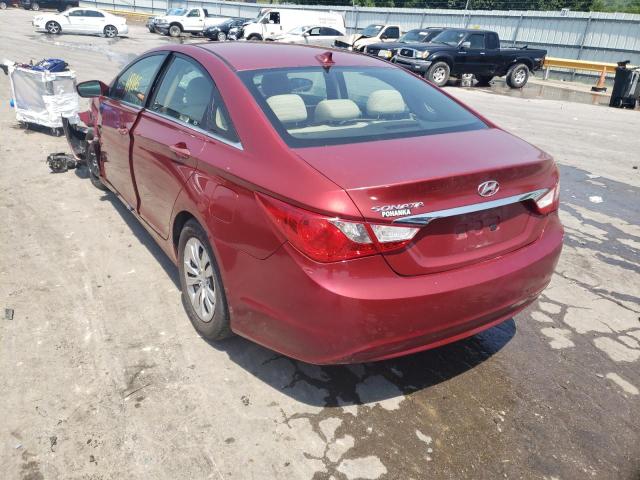 Photo 3 from auction – 2013 HYUNDAI SONATA GLS with VIN 5NPEB4AC6DH557746