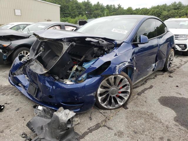 Zdjęcie 2 z aukcji – 2021 TESLA MODEL Y z VIN 5YJYGDEF3MF299848
