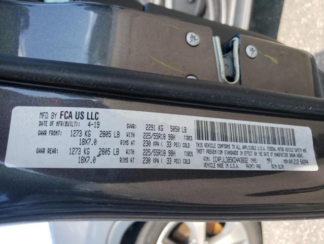 Photo 10 from auction – 2019 JEEP CHEROKEE L with VIN 1C4PJLDB5KD443832