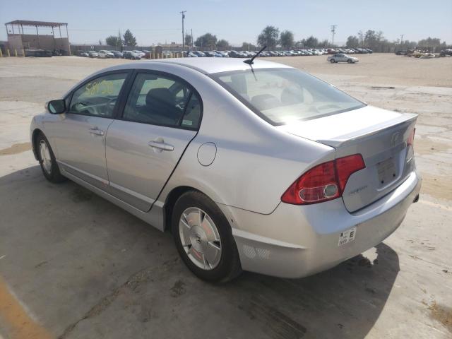 Photo 3 from auction – 2006 HONDA CIVIC HYBR with VIN JHMFA36276S002888