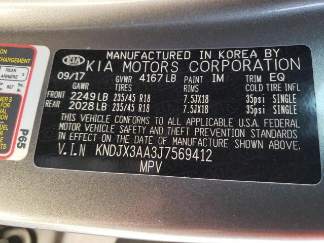 Photo 10 from auction – 2018 KIA SOUL ! with VIN KNDJX3AA3J7569412