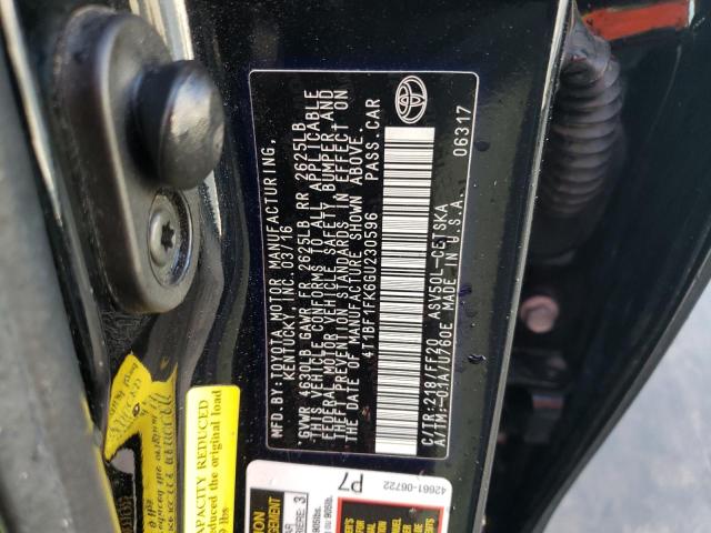 Photo 10 from auction – 2016 TOYOTA CAMRY LE with VIN 4T1BF1FK6GU230596