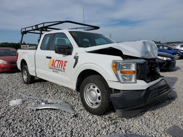 FORD F150 SUPER 2021 with VIN 1FTEX1CB6MFB06749 - Photo from auction