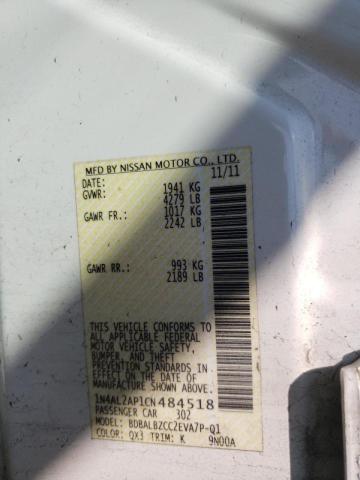 Photo 10 from auction – 2012 NISSAN ALTIMA BAS with VIN 1N4AL2AP1CN484518