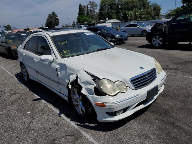 MERCEDES-BENZ C-CLASS C2 2007 with VIN WDBRF52H37F901956 - Photo from auction