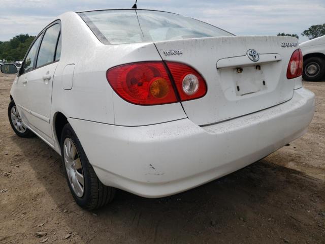 Photo 3 from auction – 2004 TOYOTA COROLLA CE with VIN JTDBR32E542040139