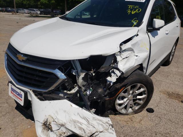 Photo 9 from auction – 2018 CHEVROLET EQUINOX LT with VIN 2GNAXJEV2J6230813