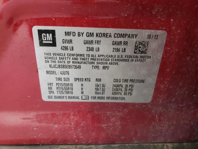 Photo 10 from auction – 2014 BUICK ENCORE CON with VIN KL4CJBSB5EB573549