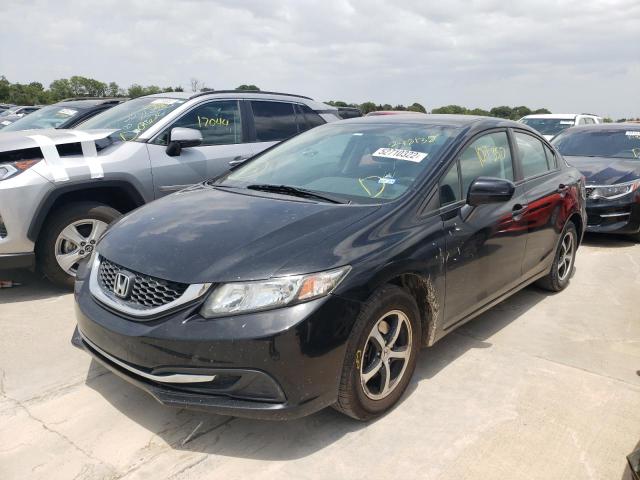 Photo 2 from auction – 2015 HONDA CIVIC SE with VIN 19XFB2F74FE218138