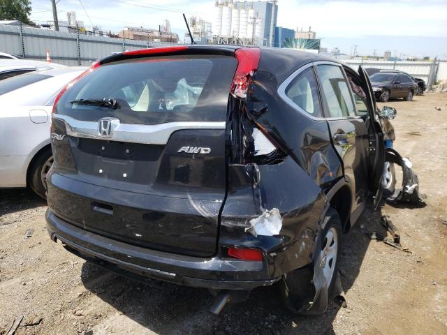 Photo 4 from auction – 2016 HONDA CR-V LX with VIN 5J6RM4H34GL135129